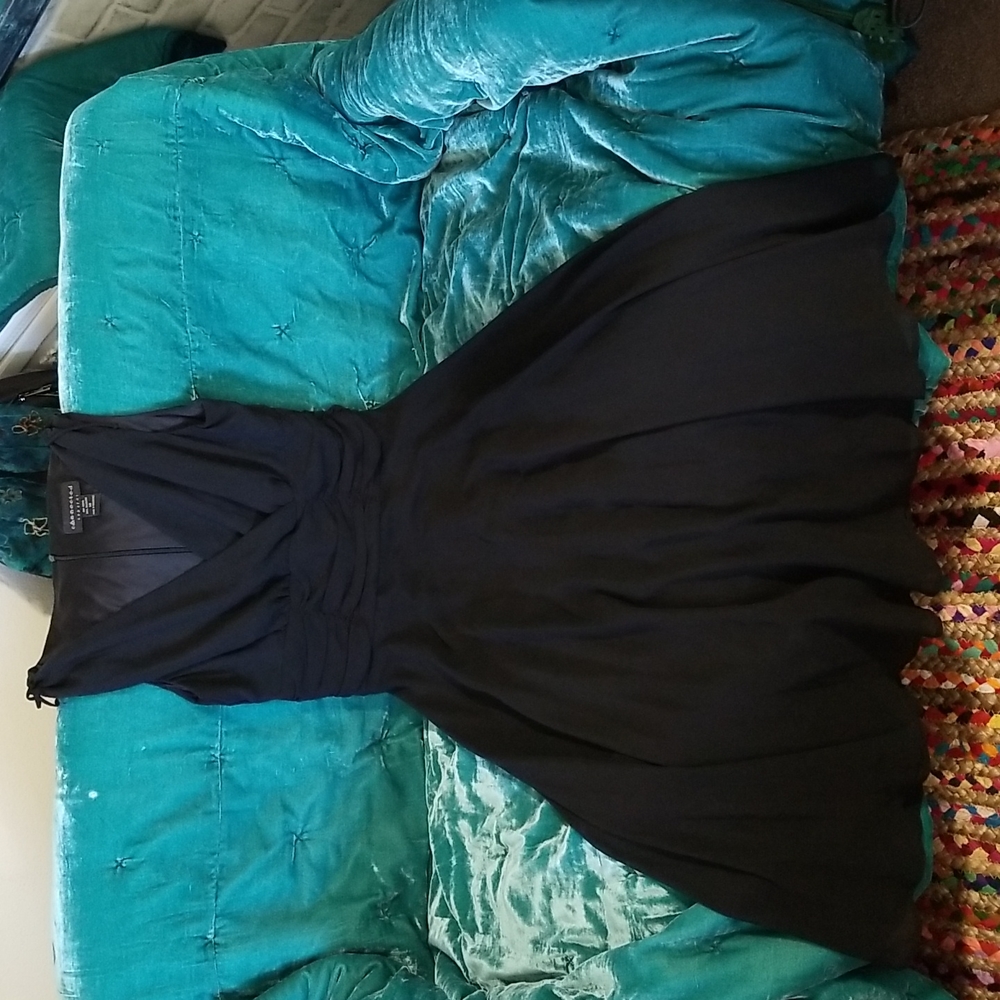 Connected apparel, black dress, size 10